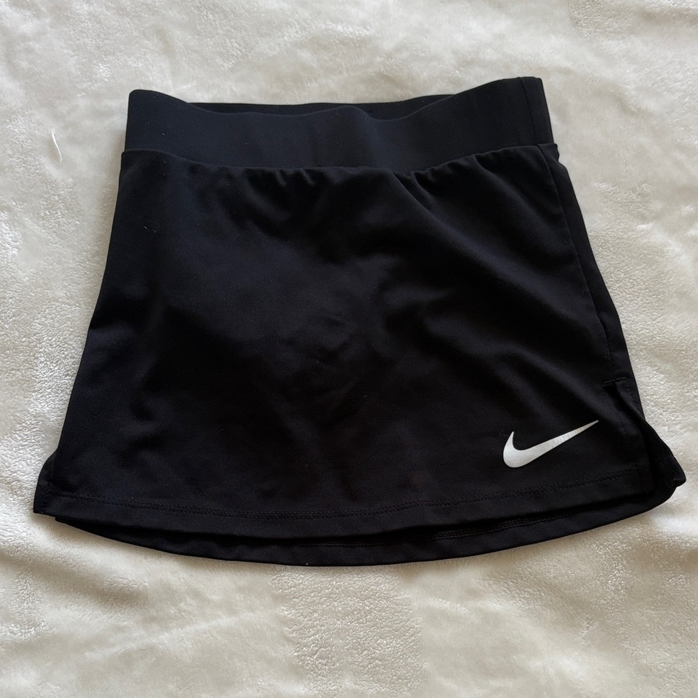 Nike Black Sports Skirt with White Logo